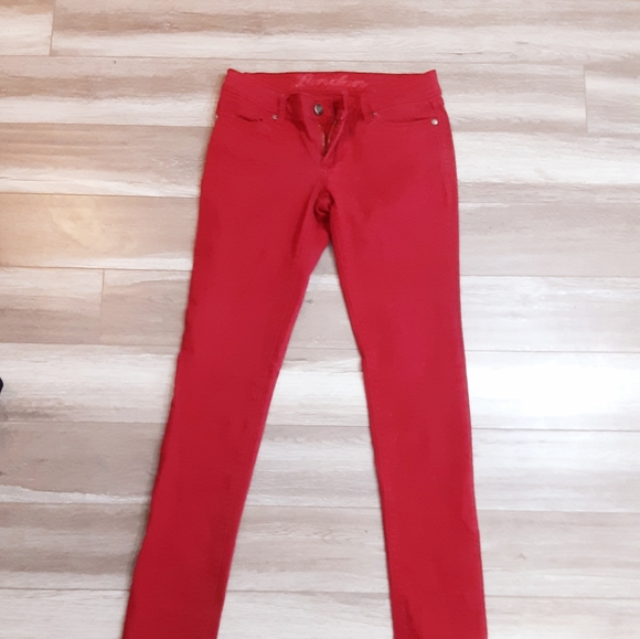 Red skinny jeans - Picture 4 of 8